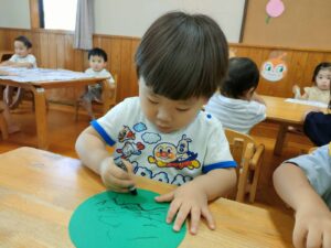 今日のうさぎ組（木下）