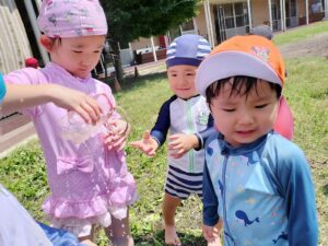 8月も水遊び♫（三上）