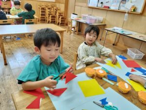 うさぎ組の制作です♪（田﨑）