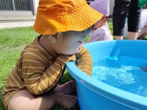 水遊び楽しかったよ！（滝口）