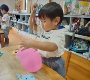 魚釣りゲームをしたよ！（新村）