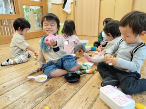 おままごと遊びをしたよ！（檜山）