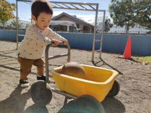 戸外遊び♪（阿部）