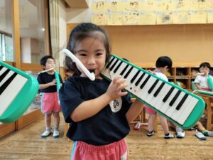 鍵盤ハーモニカやったよ♪　(菊地)