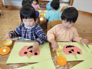 かぼちゃを作ったよ！（田島）