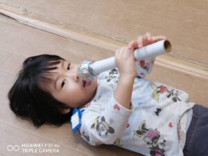 子どもたちからのクイズ♪（青柳）