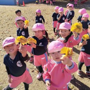 戸外遊び楽しかったね♡(小野寺)