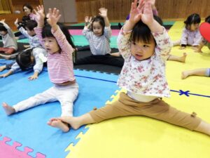 体操頑張ったよ！（歌野）