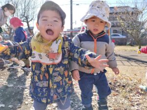 外遊びをしたよ！（小林）