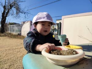 寒さに負けず遊んだよ☆　(大竹彩)