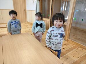 今年最後の保育園！（臼井）