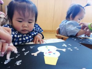 今日のゆめぐみの様子♪　（新木）