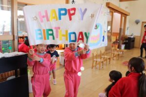 12月誕生会（西村）