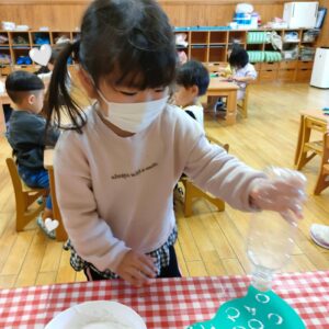 月の制作「ししまい」☆（峯岸）