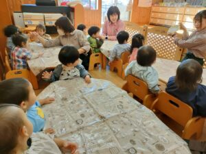 今日のあおば保育園☆（笹川）