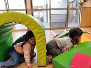 秘密基地を作ったよ！（青柳）