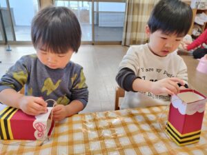 節分制作したよ☆（吉田）