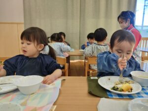 給食＆歯磨き！（生井）