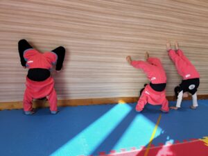 今日もたくさん体を動かしたよ(福永)