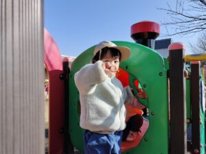 天気がいいね♪（檜山）