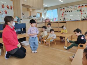 お当番が始まりました！(橋本)