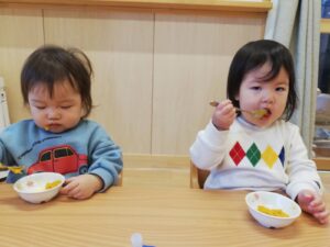 今日のあひる組(岩本)