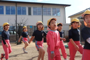 1月の保育参観　初日（田上）