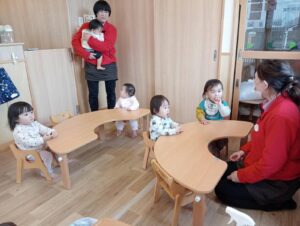 本日のつぐみ組（齋藤）