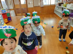 豆まきをしたよ。(木下）