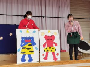 豆まき(髙橋ま)