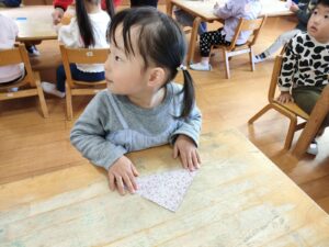 折り紙制作をしたよ♪(谷田貝)