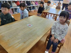 楽しみにしていた給食！（加藤）