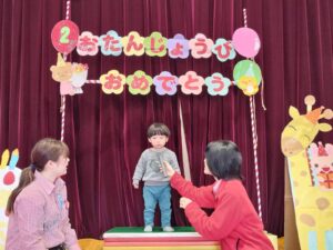 誕生会とトッキー♪（遠藤）