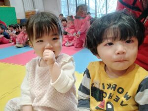 2月の誕生会とトッキー（檜山）