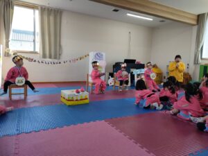 ２月生まれの誕生会♡　（関川）