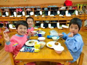 給食♪（坂本）