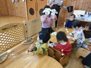 セーター制作をしたよ♪（阿部）