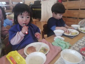 自分のスプーンとフォーク♪（伊藤）