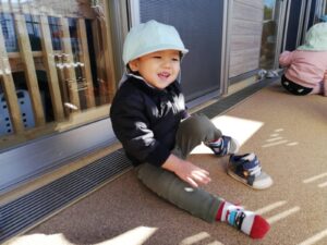 戸外でいっぱい遊んだよ！（飯塚）