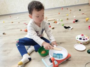 ままごと楽しいね♪（早乙女）