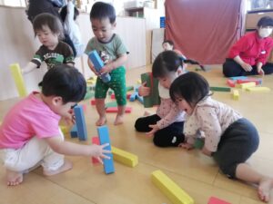 にじ組の室内遊び♪（宮田）
