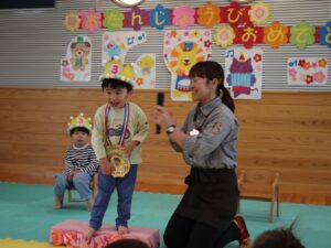 ４月産まれの誕生会☆(橋本)