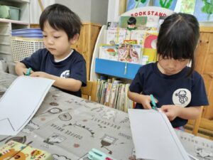 こいのぼり制作をしたよ！（保坂）