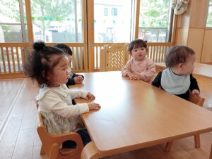 本日のつぐみ組（齋藤）