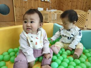 ボールプールで遊んだよ‼☆(伊藤)