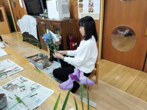 フラワーアレンジメント/お茶会（石崎）