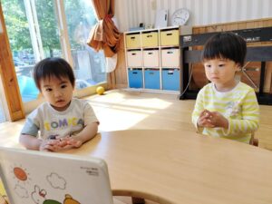 本日のちゅうりっぷ組（橋本）