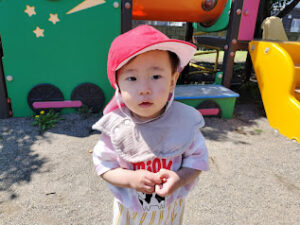 お兄さんお姉さんと一緒に遊んだよ！！　(西村)