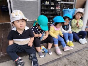 戸外遊び楽しいね♪（平野）