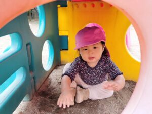 たくさん遊んだよ（早乙女）